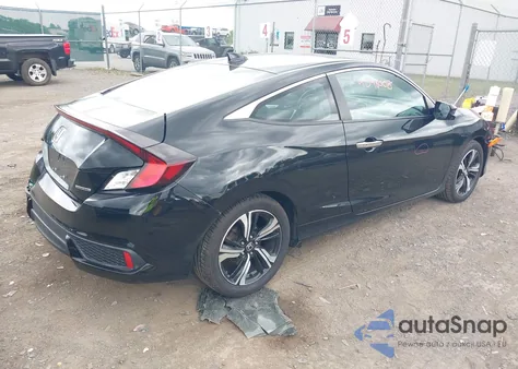 2016 Honda Civic Touring z USA, uszkodzony, nr VIN 2HGFC3B95GH353792